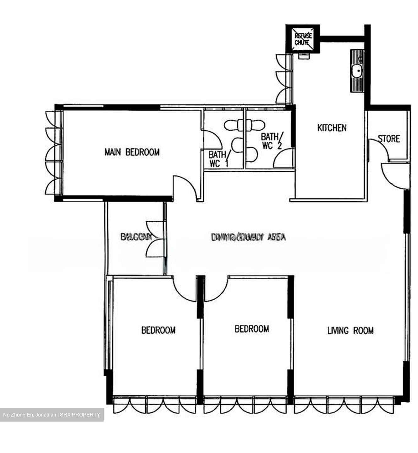Blk 606 Clementi West Street 1 (Clementi), HDB 5 Rooms #566562931